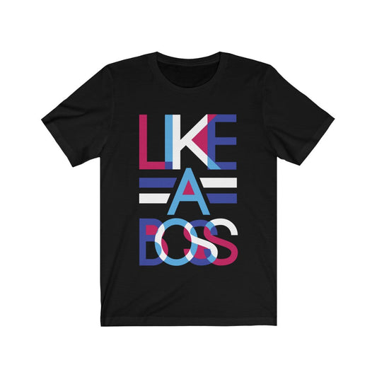 T-shirt avec lettrage « Comme un patron »