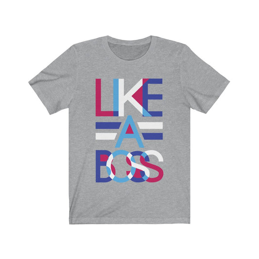 T-shirt avec lettrage « Comme un patron »