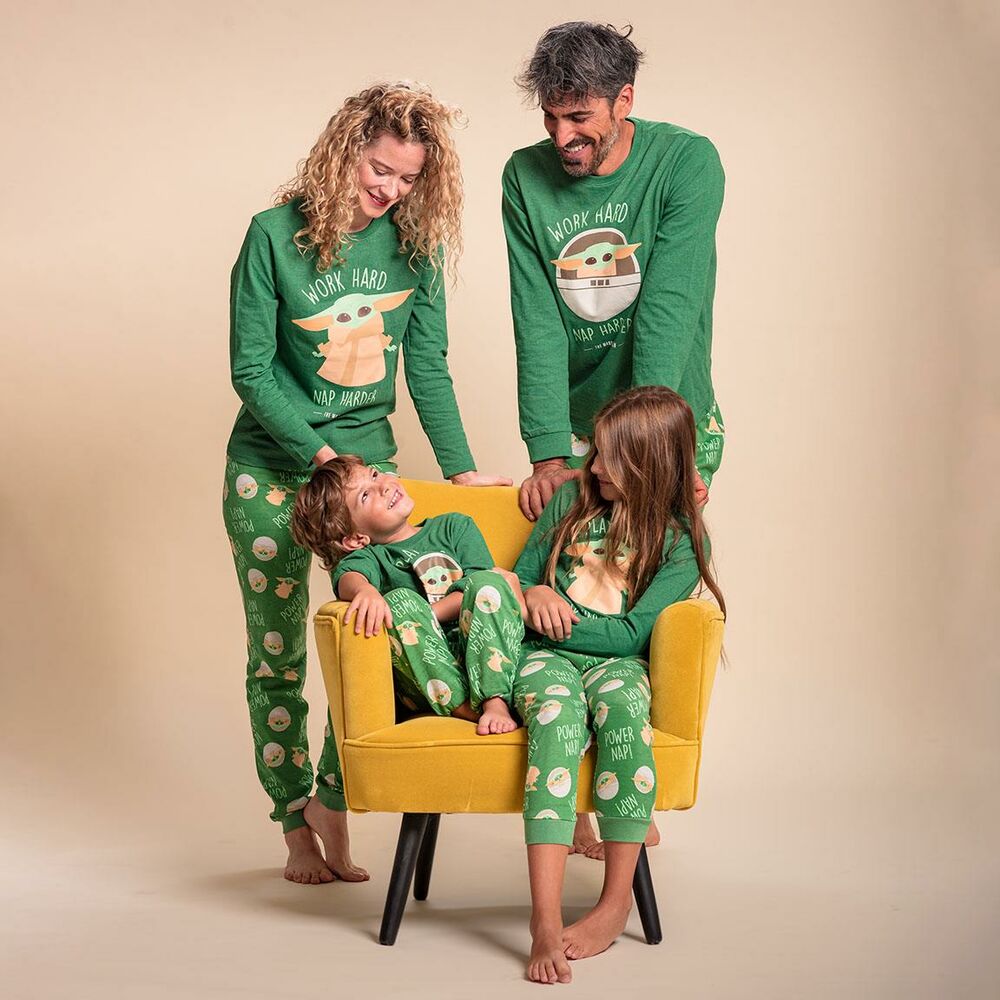 Pyjama enfant The Mandalorian Vert foncé