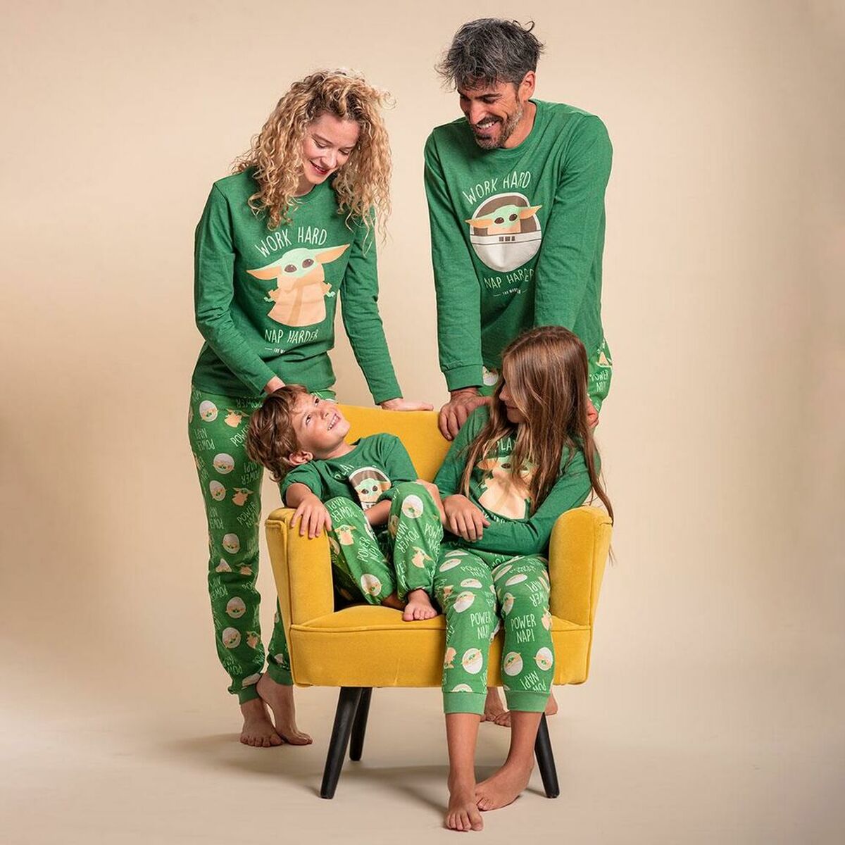 Pyjama enfant The Mandalorian Vert foncé