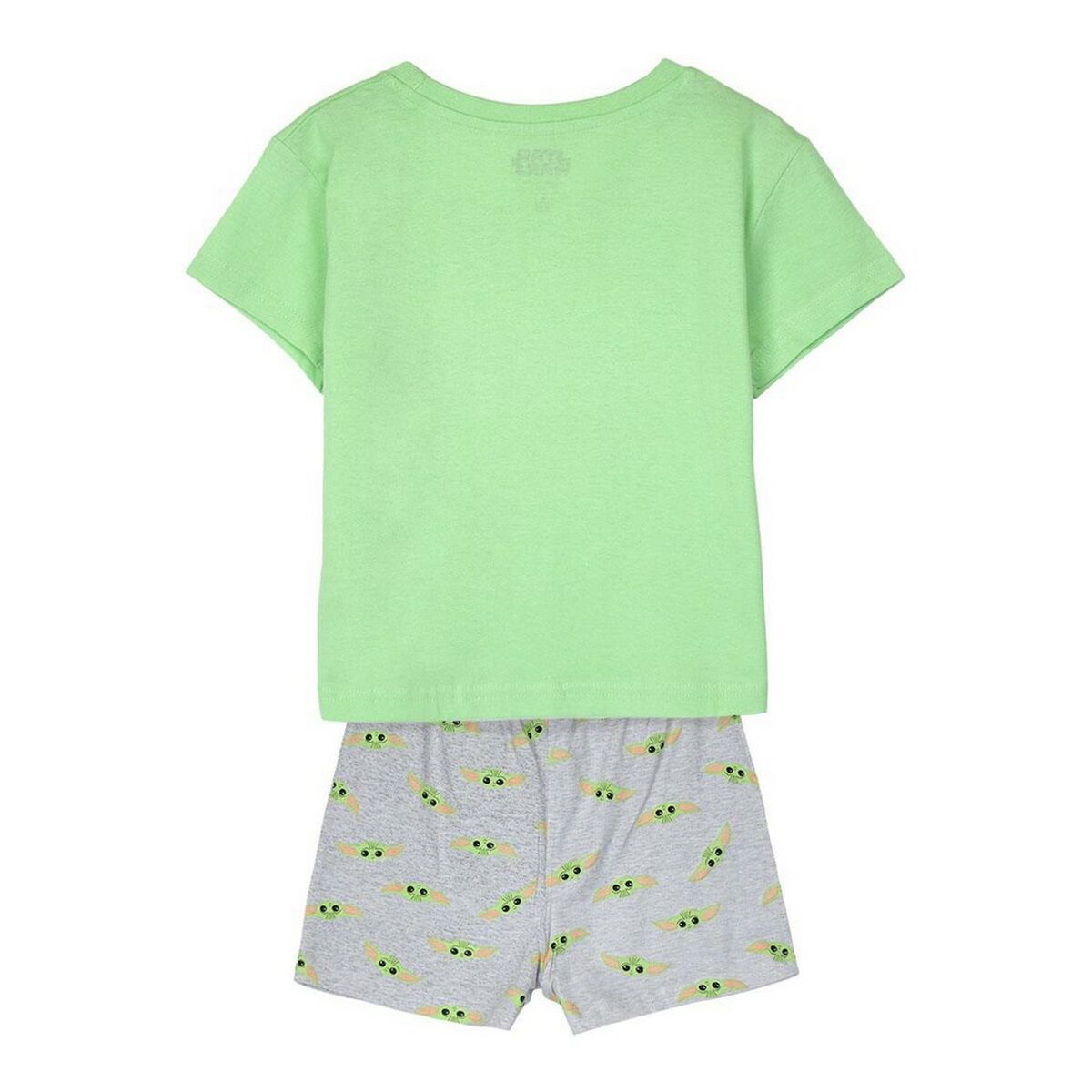Pyjama d'été The Mandalorian Vert Clair Vert Enfant