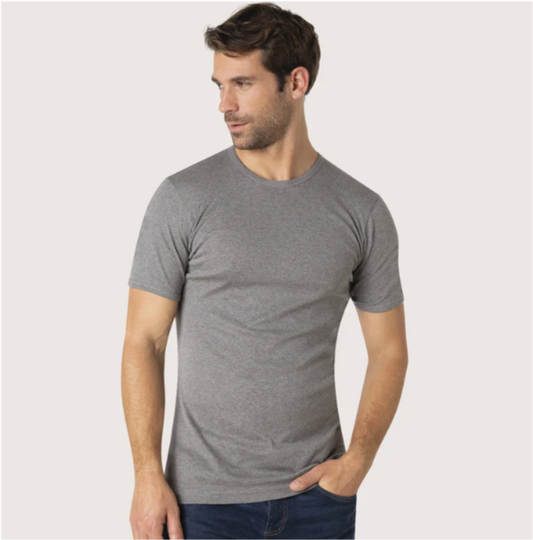 Tee-shirt col rond homme Pur coton Premium Eminence