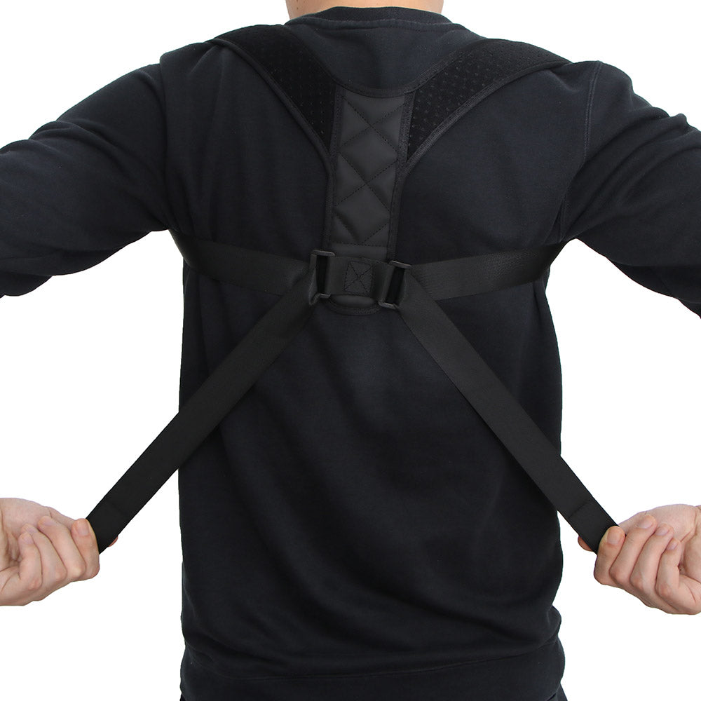 Correcteur de posture pour le dos avec sangle réglable