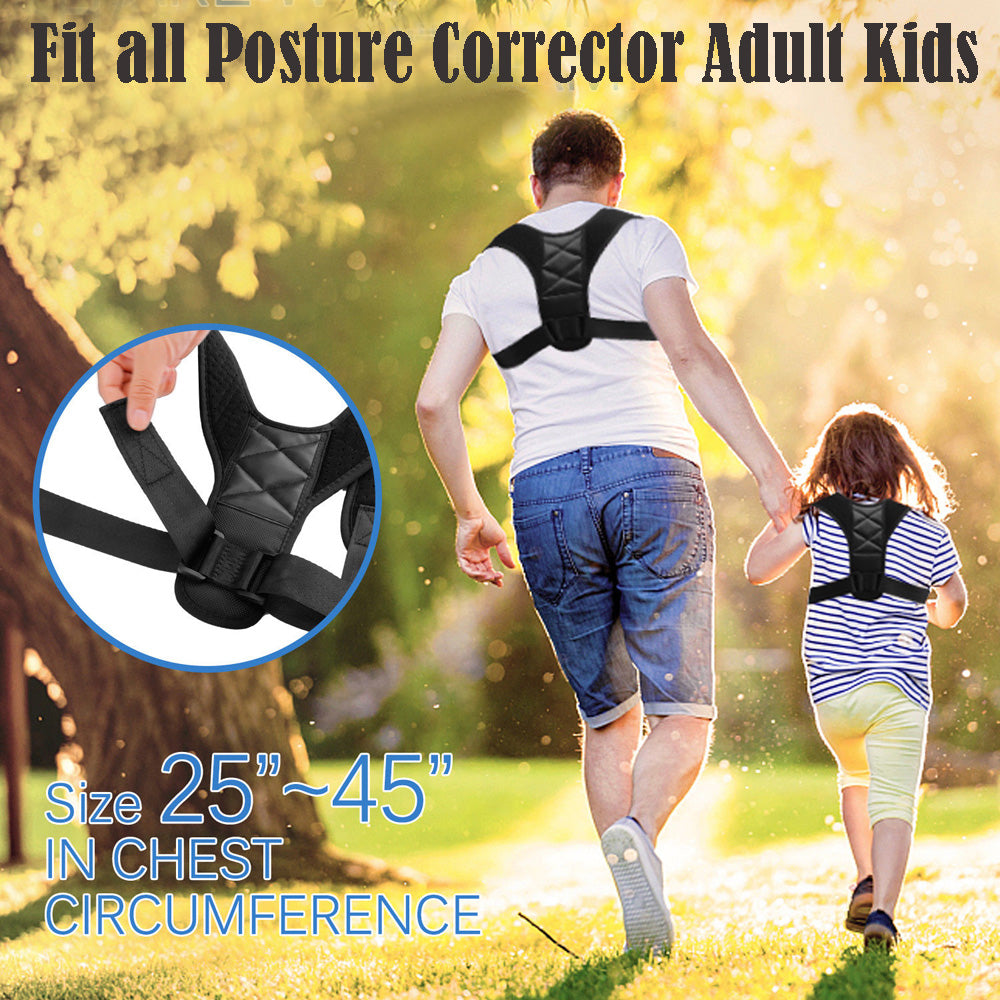Correcteur de posture pour le dos avec sangle réglable