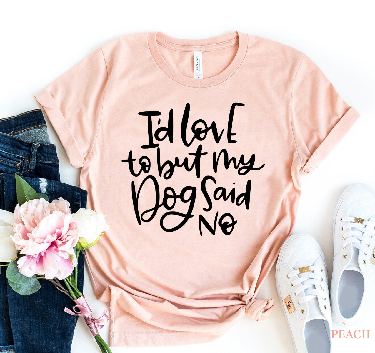T-shirt « Mon chien a dit non »