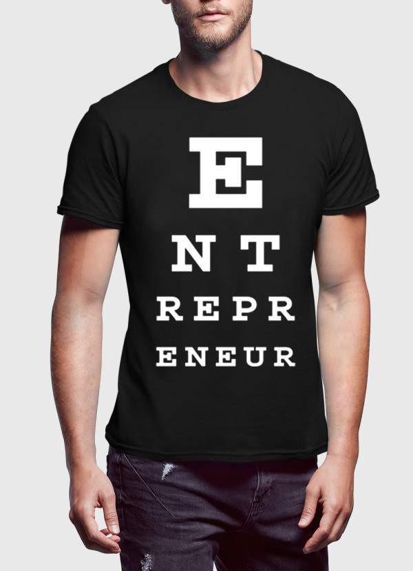 T-shirt imprimé entrepreneur