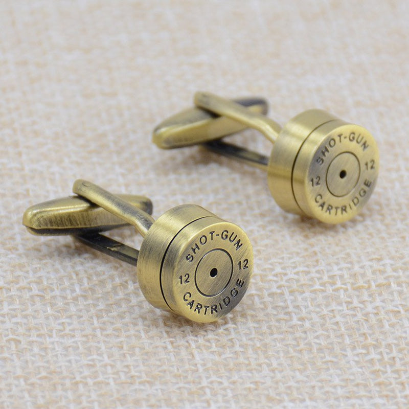 Brass Bullet Cufflinks