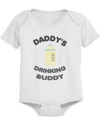 Body bébé mignon compagnon de boisson de papa -