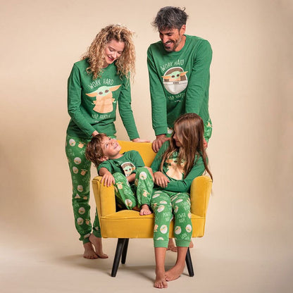 Pyjama enfant The Mandalorian Vert foncé