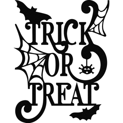 Trick Or Treat - Metal Wall Art