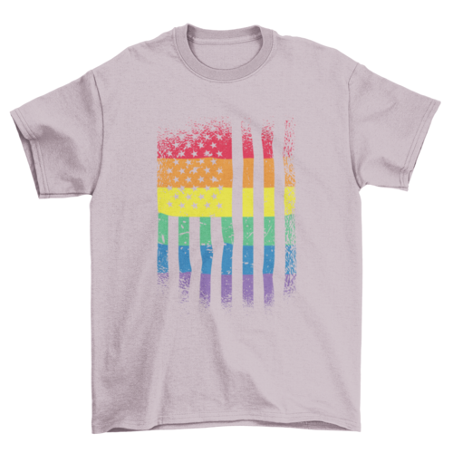 American Pride Flag T-shirt Design