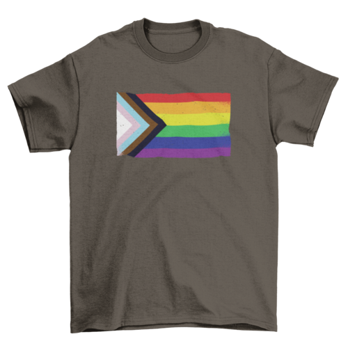 LGTBQ Black Pride Flag T-shirt