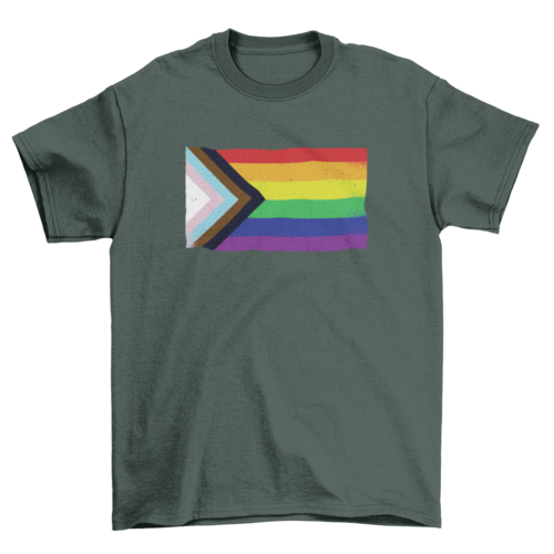 LGTBQ Black Pride Flag T-shirt
