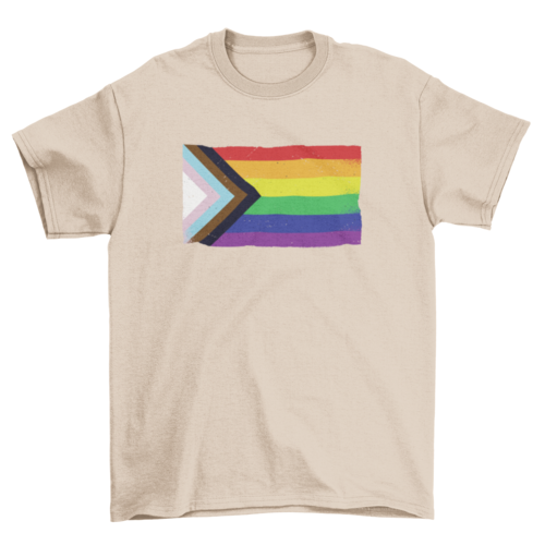 LGTBQ Black Pride Flag T-shirt