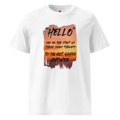 Nature Therapy Eco T-Shirt | GOTS Organic Cotton | Sunset Art
