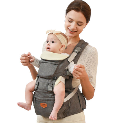 Porte-bébé ergonomique 3 en 1 et siège pour hanches