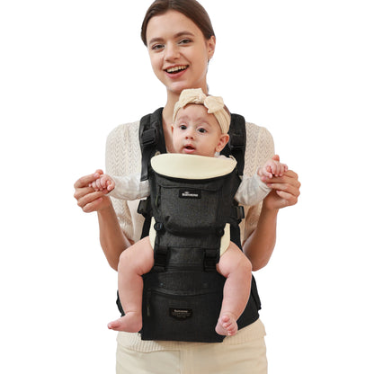 Porte-bébé ergonomique 3 en 1 et siège pour hanches