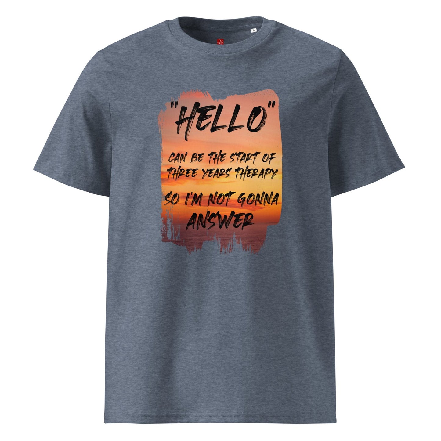 Nature Therapy Eco T-Shirt | GOTS Organic Cotton | Sunset Art