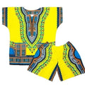Costume Dashiki pour enfant, chemise et short